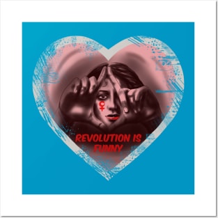 Revolution is funny Posters and Art